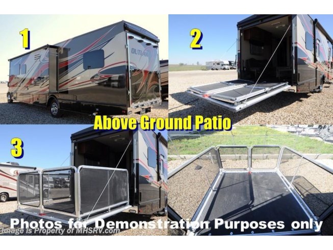 2017 Outlaw 29H Toy Hauler for Sale W/2 A/Cs & Jacks by Thor Motor Coach from Motor Home Specialist in Alvarado, Texas