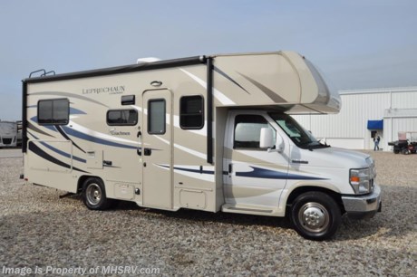 /CA 12/30/16 &lt;a href=&quot;http://www.mhsrv.com/coachmen-rv/&quot;&gt;&lt;img src=&quot;http://www.mhsrv.com/images/sold-coachmen.jpg&quot; width=&quot;383&quot; height=&quot;141&quot; border=&quot;0&quot;/&gt;&lt;/a&gt;   Used Coachmen RV for Sale- 2016 Coachmen Leprechaun 231QB is approximately 25 feet 1 inch in length, Ford chassis, Ford engine, power mirrors with heat, power windows and locks, 4KW Onan generator, power patio awning, water heater, wheel simulators, exterior shower, back up camera, booth converts to sleeper, 3 burner range, all in 1 bath, glass door shower, cab over loft, A/C and much more. For additional information and photos please visit Motor Home Specialist at www.MHSRV.com or call 800-335-6054.
