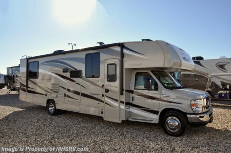 4-24-17 &lt;a href=&quot;http://www.mhsrv.com/coachmen-rv/&quot;&gt;&lt;img src=&quot;http://www.mhsrv.com/images/sold-coachmen.jpg&quot; width=&quot;383&quot; height=&quot;141&quot; border=&quot;0&quot;/&gt;&lt;/a&gt; Buy This Unit Now During the World&#39;s RV Show. Online Show Price Available at MHSRV .com Now through April 22nd, 2017 or Call 800-335-6054. Family Owned &amp; Operated and the #1 Volume Selling Motor Home Dealer in the World as well as the #1 Coachmen in the World. 
MSRP $115,982. New 2017 Coachmen Leprechaun Model 319MB. This Luxury Class C RV measures approximately 32 feet 11 inches in length and is powered by a Ford Triton V-10 engine and E-450 Super Duty chassis. This beautiful RV includes the Leprechaun Banner Edition which features tinted windows, rear ladder, upgraded sofa, child safety net and ladder (N/A with front entertainment center), Bluetooth AM/FM/CD monitoring &amp; back up camera, power awning, LED exterior &amp; interior lighting, pop-up power tower, 50 gallon fresh water tank, 5K lb. hitch &amp; wire, slide out awning, glass shower door, Onan generator, 80&quot; long bed, night shades, roller bearing drawer glides, Travel Easy Roadside Assistance &amp; Azdel composite sidewalls. Additional options include the painted cap, dual recliners, back up camera &amp; monitor, large LED TV on lift, TV/DVD in the bedroom, exterior entertainment center, King Tailgater satellite system, driver swivel seat, passenger swivel seat, cockpit folding table, electric fireplace, molded front cap, air assist system, upgraded A/C with heat pump, exterior windshield cover, hydraulic leveling jacks, spare tire as well as an exterior camp table, sink and refrigerator. This amazing class C also features the Leprechaun Luxury package that includes side view cameras, driver &amp; passenger leatherette seat covers, heated &amp; remote mirrors, convection microwave, wood grain dash applique, upgraded Mattress, 6 gallon gas/electric water heater, dual coach batteries, cab-over &amp; bedroom power vent fan and heated tank pads. For additional coach information, brochures, window sticker, videos, photos, Leprechaun reviews, testimonials as well as additional information about Motor Home Specialist and our manufacturers&#39; please visit us at MHSRV .com or call 800-335-6054. At Motor Home Specialist we DO NOT charge any prep or orientation fees like you will find at other dealerships. All sale prices include a 200 point inspection, interior and exterior wash &amp; detail of vehicle, a thorough coach orientation with an MHS technician, an RV Starter&#39;s kit, a night stay in our delivery park featuring landscaped and covered pads with full hook-ups and much more. Free airport shuttle available with purchase for out-of-town buyers. WHY PAY MORE?... WHY SETTLE FOR LESS? 