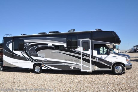 /SOLD 3/2/17 Family Owned &amp; Operated and the #1 Volume Selling Motor Home Dealer in the World as well as the #1 Coachmen in the World. 
MSRP $124,263. New 2017 Coachmen Leprechaun Model 319MB. This Luxury Class C RV measures approximately 32 feet 11 inches in length and is powered by a Ford Triton V-10 engine and E-450 Super Duty chassis. This beautiful RV includes the Leprechaun Banner Edition which features tinted windows, rear ladder, upgraded sofa, child safety net and ladder (N/A with front entertainment center), Bluetooth AM/FM/CD monitoring &amp; back up camera, power awning, LED exterior &amp; interior lighting, pop-up power tower, 50 gallon fresh water tank, 5K lb. hitch &amp; wire, slide out awning, glass shower door, Onan generator, 80&quot; long bed, night shades, roller bearing drawer glides, Travel Easy Roadside Assistance &amp; Azdel composite sidewalls. Additional options include the beautiful full body paint, dual pane windows, heated tank pads, tank gate valve, aluminum wheels, back up camera &amp; monitor, large LED TV on lift, TV/DVD in the bedroom, exterior entertainment center, King Tailgater satellite system, driver swivel seat, passenger swivel seat, cockpit folding table, electric fireplace, molded front cap, air assist system, upgraded A/C with heat pump, exterior windshield cover, hydraulic leveling jacks, spare tire as well as an exterior camp table, sink and refrigerator. This amazing class C also features the Leprechaun Luxury package that includes side view cameras, driver &amp; passenger leatherette seat covers, heated &amp; remote mirrors, convection microwave, wood grain dash applique, upgraded Mattress, 6 gallon gas/electric water heater, dual coach batteries, cab-over &amp; bedroom power vent fan and heated tank pads. For additional coach information, brochures, window sticker, videos, photos, Leprechaun reviews, testimonials as well as additional information about Motor Home Specialist and our manufacturers&#39; please visit us at MHSRV .com or call 800-335-6054. At Motor Home Specialist we DO NOT charge any prep or orientation fees like you will find at other dealerships. All sale prices include a 200 point inspection, interior and exterior wash &amp; detail of vehicle, a thorough coach orientation with an MHS technician, an RV Starter&#39;s kit, a night stay in our delivery park featuring landscaped and covered pads with full hook-ups and much more. Free airport shuttle available with purchase for out-of-town buyers. WHY PAY MORE?... WHY SETTLE FOR LESS? 
