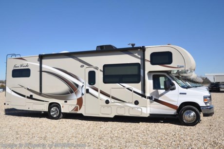/TX 3/13/17 &lt;a href=&quot;http://www.mhsrv.com/thor-motor-coach/&quot;&gt;&lt;img src=&quot;http://www.mhsrv.com/images/sold-thor.jpg&quot; width=&quot;383&quot; height=&quot;141&quot; border=&quot;0&quot;/&gt;&lt;/a&gt; Buy This Unit Now During the World&#39;s RV Show. Online Show Price Available at MHSRV .com Now through April 22nd, 2017 or Call 800-335-6054. Visit MHSRV.com or Call 800-335-6054 for Upfront &amp; Every Day Low Sale Price! #1 Volume Selling Motor Home Dealer &amp; Thor Motor Coach Dealer in the World.  MSRP $114,485. New 2017 Thor Motor Coach Four Winds Class C RV Model 31W with Ford E-450 chassis, Ford Triton V-10 engine &amp; 8,000 lb. trailer hitch. This unit measures approximately 32 feet 2 inches in length with a full-wall slide-out room and fully automatic leveling jacks. Options include the Premier Package which features a solid surface kitchen counter-top, roller shades, electronics power charging station, kitchen water filter system, LED ceiling lights, black tank flush, 30&quot; OTR microwave and a coach radio system with exterior speakers. Additional options include the all new HD-Max exterior color, exterior TV, leatherette sofa, leatherette booth dinette, child safety tether, attic fan, upgraded A/C, spare tire kit, heated remote exterior mirrors with side cameras, power drivers seat, leatherette driver/passenger chairs, cockpit carpet mat and dash applique. The Four Winds Class C RV has an incredible list of standard features for 2017 as well including heated tanks, power windows and locks, power patio awning with integrated LED lighting, roof ladder, in-dash media center w/DVD/CD/AM/FM &amp; Bluetooth, deluxe exterior mirrors, oven, microwave, power vent in bath, skylight above shower, Onan generator, auto transfer switch, cab A/C, battery disconnect switch, auxiliary battery (2 aux. batteries on 31 W model), water heater and the RAPID CAMP remote system. Rapid Camp allows you to operate your slide-out room, generator, power awning, selective lighting and more all from a touchscreen remote control. For more complete details on this unit including brochures, window sticker, videos, photos, reviews &amp; testimonials as well as additional information about Motor Home Specialist and our manufacturers please visit us at MHSRV .com or call 800-335-6054. At Motor Home Specialist we DO NOT charge any prep or orientation fees like you will find at other dealerships. All sale prices include a 200 point inspection, interior &amp; exterior wash, detail service and the only dealer performed and fully automated high pressure rain booth test in the industry. You will also receive a thorough coach orientation with an MHSRV technician, an RV Starter&#39;s kit, a night stay in our delivery park featuring landscaped and covered pads with full hook-ups and much more! Read From Thousands of Testimonials at MHSRV.com and See What They Had to Say About Their Experience at Motor Home Specialist. WHY PAY MORE?... WHY SETTLE FOR LESS?