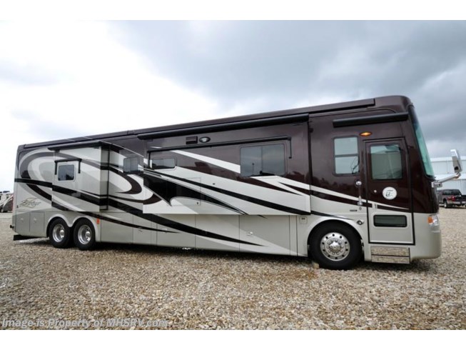 Used 2011 Tiffin Zephyr 45QBZ bath and 1/2 with 4 slides available in Alvarado, Texas