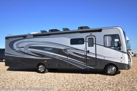/WI 3/6/17 &lt;a href=&quot;http://www.mhsrv.com/fleetwood-rvs/&quot;&gt;&lt;img src=&quot;http://www.mhsrv.com/images/sold-fleetwood.jpg&quot; width=&quot;383&quot; height=&quot;141&quot; border=&quot;0&quot;/&gt;&lt;/a&gt;  Family owned &amp; operated with upfront pricing everyday! MSRP $155,527. New 2017 Fleetwood Storm RV for sale at Motor Home Specialist, the #1 Volume Selling Motor Home Dealership in the World. The 32A measures approximately 34ft. 8in. in length and is highlighted by 2 slide-out rooms and a king size bed. Standard features for 2017 include (2) roof mounted ducted A/Cs, auto generator start, Hide-A-Loft drop down bed, composite tile flooring throughout, day/night roller shades, integrated side-view cameras, large LED TV, residential refrigerator, 50 amp service, inverter, LED lighting and much more. Options include a tankless water heater, 3 burner range with oven, washer/dryer combo, driver/passenger center table, satellite radio, King Dome satellite, roof vent covers and neutral loss protection. For additional coach information, brochure, window sticker, videos, photos, Fleetwood RV reviews, testimonials, additional information about Motor Home Specialist and *what makes us #1 as well as more about the REV Group please visit us at MHSRV .com or call 800-335-6054. At Motor Home Specialist we DO NOT charge any prep or orientation fees like you will find at other dealerships. All sale prices include a 200 point inspection, interior and exterior wash &amp; detail of vehicle, a thorough coach orientation with an MHS technician, an RV Starter&#39;s kit, a night stay in our delivery park featuring landscaped and covered pads with full hook-ups and much more. Free airport shuttle available with purchase for out-of-town buyers. WHY PAY MORE?... WHY SETTLE FOR LESS? 