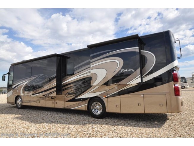 2017 Berkshire XL 40A-380 2017.5 Model W/Sat, Safe & Stack W/D by Forest River from Motor Home Specialist in Alvarado, Texas