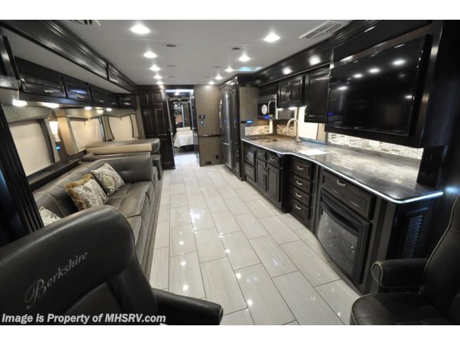 2017 Forest River Berkshire XL 40A-380 2017.5 Model W/Sat, Safe, Stack Washer/Dry - New Diesel Pusher For Sale by Motor Home Specialist in Alvarado, Texas
