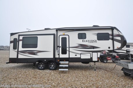 /sold 4/20/18 MSRP $42,032. ElkRidge Extreme Light offers the industry&#39;s first low cost 5th wheel priced like a travel trailer with all the features of a 5th wheel. The Heartland Elkridge Extreme Light model E290 is approximately 31 feet 3 inches in length and features 2 slides and a large living area. Options include free standing dinette, exterior storage, 4PT electric leveling, coach TV, sink covers, 50 Amp service, 2nd roof A/C and an upgraded 15,000 BTU A/C IPO 13,500 A/C. This beautiful fifth wheel also includes the ElkRidge XL package which includes roller bearing drawer glides, LED interior lighting, stainless steel sink, night shades, oven with range, exterior speakers, heated &amp; enclosed underbelly, aluminum rims, spare tire, dexter axles, electric power awning and much more.  For more complete details on this unit and our entire inventory including brochures, window sticker, videos, photos, reviews &amp; testimonials as well as additional information about Motor Home Specialist and our manufacturers please visit us at MHSRV.com or call 800-335-6054. At Motor Home Specialist, we DO NOT charge any prep or orientation fees like you will find at other dealerships. All sale prices include a 200-point inspection and interior &amp; exterior wash and detail service. You will also receive a thorough RV orientation with an MHSRV technician, an RV Starter&#39;s kit, a night stay in our delivery park featuring landscaped and covered pads with full hook-ups and much more! Read Thousands upon Thousands of 5-Star Reviews at MHSRV.com and See What They Had to Say About Their Experience at Motor Home Specialist. WHY PAY MORE?... WHY SETTLE FOR LESS?