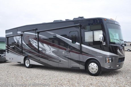 4-30-18 &lt;a href=&quot;http://www.mhsrv.com/thor-motor-coach/&quot;&gt;&lt;img src=&quot;http://www.mhsrv.com/images/sold-thor.jpg&quot; width=&quot;383&quot; height=&quot;141&quot; border=&quot;0&quot;&gt;&lt;/a&gt;  MSRP $200,101.  New 2018 Thor Motor Coach Outlaw Toy Hauler model 37RB is approximately 38 feet 9 inches in length with 2 slide-out rooms, Ford 26-Series chassis with Triton V-10 engine, frameless windows, high polished aluminum wheels, residential refrigerator, electric rear patio awning, , bug screen curtain in the garage, roller shades on the driver &amp; passenger windows, as well as drop down ramp door with spring assist &amp; railing for patio use.  Options include the beautiful full body exterior, 2 opposing leatherette sofas in the garage and frameless dual pane windows. The Outlaw toy hauler RV has an incredible list of standard features including beautiful wood &amp; interior decor packages,  auxiliary fuel filling station with separate tank, performance headlights, &quot;Anti-Gravity&quot; rear ramp doors with key activated release, Morryde Snap-In patio rail system, LED TVs including an exterior entertainment center, (3) A/C units, Bluetooth enable coach radio system with exterior speakers, power patio awing with integrated LED lighting, dual side entrance doors, 1-piece windshield, a 5500 Onan generator, 3 camera monitoring system, automatic leveling system, Soft Touch leather furniture, day/night shades and much more. For more complete details on this unit and our entire inventory including brochures, window sticker, videos, photos, reviews &amp; testimonials as well as additional information about Motor Home Specialist and our manufacturers please visit us at MHSRV.com or call 800-335-6054. At Motor Home Specialist, we DO NOT charge any prep or orientation fees like you will find at other dealerships. All sale prices include a 200-point inspection, interior &amp; exterior wash, detail service and a fully automated high-pressure rain booth test and coach wash that is a standout service unlike that of any other in the industry. You will also receive a thorough coach orientation with an MHSRV technician, an RV Starter&#39;s kit, a night stay in our delivery park featuring landscaped and covered pads with full hook-ups and much more! Read Thousands upon Thousands of 5-Star Reviews at MHSRV.com and See What They Had to Say About Their Experience at Motor Home Specialist. WHY PAY MORE?... WHY SETTLE FOR LESS?