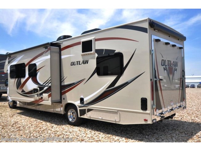 2018 Outlaw 29H Class C Toy Hauler RV for Sale at MHSRV.com by Thor Motor Coach from Motor Home Specialist in Alvarado, Texas