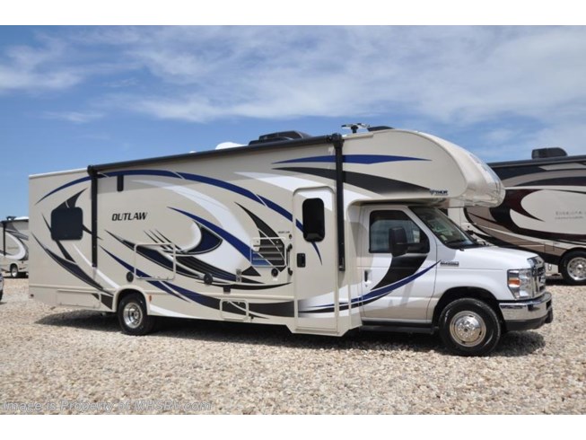 New 2018 Thor Motor Coach Outlaw 29H Toy Hauler Class C RV for Sale at MHSRV available in Alvarado, Texas