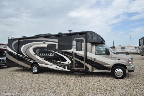 /sold 10/3/17 
MSRP $137,071. New 2018 Coachmen Concord 300DS Banner Edition with 2 slide-out rooms is approximately 32 feet 9 inches in length and includes both the Banner Edition &amp; Luxury package which features LED interior &amp; exterior lighting, Onan generator, TV &amp; DVD player, Air Assist suspension, wood grain dash applique, back up camera with monitor, power awning, solar ready, power tower, heated &amp; remote exterior mirrors, hgitch, spare tire, exterior entertainment center, dual batteries, side view cameras, 15K BTU A/C with heat pump, heated tanks and more. Additional options include dual recliners, Ultra Leather option, bedroom TV &amp; DVD player, GPS, King tailgater automatic satellite system, removable coach carpet, driver &amp; passenger swivel seat, cockpit folding table, bedroom power vent, fireplace, exterior windshield cover, hydraulic leveling jacks and aluminum rims. The Coachmen Concord also has an incredible list of standard features that set this RV apart from any other in its class including a spare tire, rear ladder, black water tank flush, 3-burner range, refrigerator, day/night shades, dual safety airbags, power windows, power locks, glass door shower, skylight, living room vent and much more. For more complete details on this unit including brochures, window sticker, videos, photos, reviews &amp; testimonials as well as additional information about Motor Home Specialist and our manufacturers please visit us at MHSRV .com or call 800-335-6054. At Motor Home Specialist we DO NOT charge any prep or orientation fees like you will find at other dealerships. All sale prices include a 200 point inspection, interior &amp; exterior wash, detail service and the only dealer performed and fully automated high pressure rain booth test in the industry. You will also receive a thorough coach orientation with an MHSRV technician, an RV Starter&#39;s kit, a night stay in our delivery park featuring landscaped and covered pads with full hook-ups and much more! Read Thousands of Testimonials at MHSRV.com and See What They Had to Say About Their Experience at Motor Home Specialist. WHY PAY MORE?... WHY SETTLE FOR LESS?