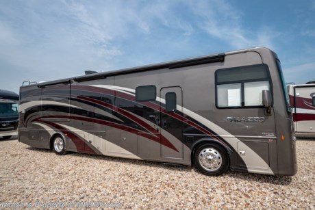 6-3-19 &lt;a href=&quot;http://www.mhsrv.com/thor-motor-coach/&quot;&gt;&lt;img src=&quot;http://www.mhsrv.com/images/sold-thor.jpg&quot; width=&quot;383&quot; height=&quot;141&quot; border=&quot;0&quot;&gt;&lt;/a&gt;   MSRP $238,725. The New 2019 Thor Motor Coach Palazzo Diesel Pusher Model 36.1 Bath &amp; 1/2 is approximately 37 feet 7 inches in length and features (2) slide-out rooms, bath &amp; 1/2, 340 HP Cummins diesel engine with 700 lbs. of torque and a Freightliner XC chassis. New features for 2019 include new front &amp; rear caps with lighted Thor emblem on the front hood, upgraded furniture throughout, Bluetooth soundbar &amp; large LED TX in the exterior entertainment center, induction cooktop, touchscreen multiplex control system with smartphone app, Winegard ConnecT 4G/Wi-Fi system, 360 Siphon Vent cap and metal adjustable shelving hardware throughout. The Palazzo also features a Carefree Latitude legless awning with Fixguard weather wrap, invisible front paint protection &amp; front electric drop-down overhead loft, 6,000 Onan diesel generator with AGS, solid surface counters, power driver&#39;s seat, inverter, residential refrigerator, solid surface countertops, (2) ducted roof A/C units, 3-camera monitoring system, one piece windshield, fiberglass storage compartments, fully automatic hydraulic leveling system, automatic entry step and much more. For more complete details on this unit and our entire inventory including brochures, window sticker, videos, photos, reviews &amp; testimonials as well as additional information about Motor Home Specialist and our manufacturers please visit us at MHSRV.com or call 800-335-6054. At Motor Home Specialist, we DO NOT charge any prep or orientation fees like you will find at other dealerships. All sale prices include a 200-point inspection, interior &amp; exterior wash, detail service and a fully automated high-pressure rain booth test and coach wash that is a standout service unlike that of any other in the industry. You will also receive a thorough coach orientation with an MHSRV technician, an RV Starter&#39;s kit, a night stay in our delivery park featuring landscaped and covered pads with full hook-ups and much more! Read Thousands upon Thousands of 5-Star Reviews at MHSRV.com and See What They Had to Say About Their Experience at Motor Home Specialist. WHY PAY MORE?... WHY SETTLE FOR LESS?