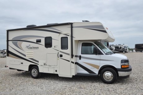 4/20/18 &lt;a href=&quot;http://www.mhsrv.com/coachmen-rv/&quot;&gt;&lt;img src=&quot;http://www.mhsrv.com/images/sold-coachmen.jpg&quot; width=&quot;383&quot; height=&quot;141&quot; border=&quot;0&quot;&gt;&lt;/a&gt; 
MSRP $87,542. New 2018 Coachmen Freelander Model 21RS. This Class C RV measures approximately 24 feet 9 inches in length with a slide out, Chevrolet chassis, Chevrolet V8 engine and a cab over loft. This beautiful class C RV includes Coachmen&#39;s Lead Dog Package featuring tinted windows, 3 burner range with oven, stainless steel wheel inserts, back-up camera, power awning, LED exterior &amp; interior lighting, solar ready, rear ladder, slide-out awnings (when applicable), hitch &amp; wire, glass door shower, Onan generator, roller bearing drawer glides, Azdel Composite sidewall, Thermo-foil counter-tops and Travel easy roadside assistance.  Additional options include a coach TV &amp; DVD player, exterior entertainment center, upgraded mattress, driver &amp; passenger swivel seats, power vent, child safety net, exterior camp kitchen, upgraded A/C with heat pump, exterior windshield cover, heated tank pads and a spare tire. For more complete details on this unit and our entire inventory including brochures, window sticker, videos, photos, reviews &amp; testimonials as well as additional information about Motor Home Specialist and our manufacturers please visit us at MHSRV.com or call 800-335-6054. At Motor Home Specialist, we DO NOT charge any prep or orientation fees like you will find at other dealerships. All sale prices include a 200-point inspection, interior &amp; exterior wash, detail service and a fully automated high-pressure rain booth test and coach wash that is a standout service unlike that of any other in the industry. You will also receive a thorough coach orientation with an MHSRV technician, an RV Starter&#39;s kit, a night stay in our delivery park featuring landscaped and covered pads with full hook-ups and much more! Read Thousands upon Thousands of 5-Star Reviews at MHSRV.com and See What They Had to Say About Their Experience at Motor Home Specialist. WHY PAY MORE?... WHY SETTLE FOR LESS??
