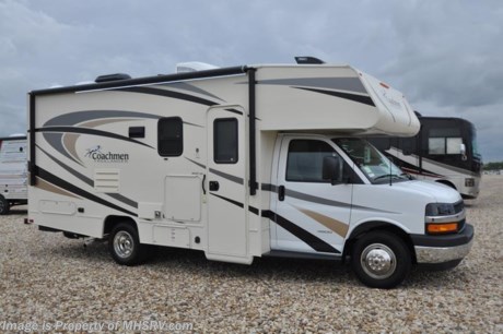 2-12-18 &lt;a href=&quot;http://www.mhsrv.com/coachmen-rv/&quot;&gt;&lt;img src=&quot;http://www.mhsrv.com/images/sold-coachmen.jpg&quot; width=&quot;383&quot; height=&quot;141&quot; border=&quot;0&quot;&gt;&lt;/a&gt;  
MSRP $86,182. New 2018 Coachmen Freelander Model 21RS. This Class C RV measures approximately 24 feet 9 inches in length with a slide out, Chevrolet chassis, Chevrolet V8 engine and a cab over loft. This beautiful class C RV includes Coachmen&#39;s Lead Dog Package featuring tinted windows, 3 burner range with oven, stainless steel wheel inserts, back-up camera, power awning, LED exterior &amp; interior lighting, solar ready, rear ladder, slide-out awnings (when applicable), hitch &amp; wire, glass door shower, Onan generator, roller bearing drawer glides, Azdel Composite sidewall, Thermo-foil counter-tops and Travel easy roadside assistance.  Additional options include a coach TV &amp; DVD player, exterior entertainment center, upgraded mattress, driver &amp; passenger swivel seats, power vent, child safety net and an exterior camp kitchen. For more complete details on this unit and our entire inventory including brochures, window sticker, videos, photos, reviews &amp; testimonials as well as additional information about Motor Home Specialist and our manufacturers please visit us at MHSRV.com or call 800-335-6054. At Motor Home Specialist, we DO NOT charge any prep or orientation fees like you will find at other dealerships. All sale prices include a 200-point inspection, interior &amp; exterior wash, detail service and a fully automated high-pressure rain booth test and coach wash that is a standout service unlike that of any other in the industry. You will also receive a thorough coach orientation with an MHSRV technician, an RV Starter&#39;s kit, a night stay in our delivery park featuring landscaped and covered pads with full hook-ups and much more! Read Thousands upon Thousands of 5-Star Reviews at MHSRV.com and See What They Had to Say About Their Experience at Motor Home Specialist. WHY PAY MORE?... WHY SETTLE FOR LESS?