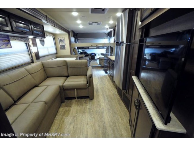 2018 Thor Motor Coach Hurricane 35M Bath & 1/2 RV for Sale at MHSRV.com W/King Bed - New Class A For Sale by Motor Home Specialist in Alvarado, Texas