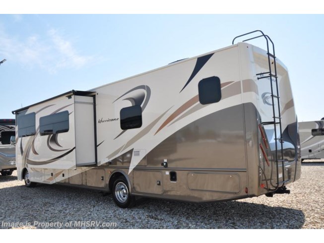 2018 Hurricane 35M Bath & 1/2 RV for Sale at MHSRV.com W/King Bed by Thor Motor Coach from Motor Home Specialist in Alvarado, Texas