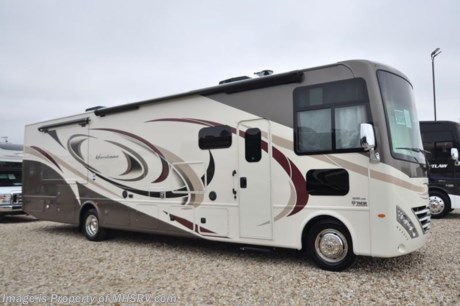 5-18-18 &lt;a href=&quot;http://www.mhsrv.com/thor-motor-coach/&quot;&gt;&lt;img src=&quot;http://www.mhsrv.com/images/sold-thor.jpg&quot; width=&quot;383&quot; height=&quot;141&quot; border=&quot;0&quot;&gt;&lt;/a&gt;  
MSRP $146,250. New 2018 Thor Motor Coach Hurricane 35M bath &amp; 1/2 is approximately 36 feet 9 inches in length with 2 slides, king size bed, exterior TV, Ford Triton V-10 engine and automatic leveling jacks. New features for 2018 include the beautiful partial paint HD-Max high gloss exterior, updated d&#233;cor, thicker solid surface counters, raised bathroom vanity, flush covered glass stove top, LED running &amp; marker lights, pre-wired for solar charging, power driver seat and more. The Thor Motor Coach Hurricane RV also features a tinted one piece windshield, heated and enclosed underbelly, black tank flush, LED ceiling lighting, bedroom TV, power overhead loft, frameless windows, power patio awning with LED lighting, night shades, kitchen backsplash, refrigerator, microwave and much more. For more complete details on this unit and our entire inventory including brochures, window sticker, videos, photos, reviews &amp; testimonials as well as additional information about Motor Home Specialist and our manufacturers please visit us at MHSRV.com or call 800-335-6054. At Motor Home Specialist, we DO NOT charge any prep or orientation fees like you will find at other dealerships. All sale prices include a 200-point inspection, interior &amp; exterior wash, detail service and a fully automated high-pressure rain booth test and coach wash that is a standout service unlike that of any other in the industry. You will also receive a thorough coach orientation with an MHSRV technician, an RV Starter&#39;s kit, a night stay in our delivery park featuring landscaped and covered pads with full hook-ups and much more! Read Thousands upon Thousands of 5-Star Reviews at MHSRV.com and See What They Had to Say About Their Experience at Motor Home Specialist. WHY PAY MORE?... WHY SETTLE FOR LESS?