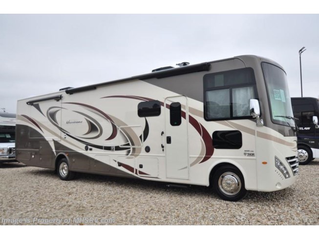 New 2018 Thor Motor Coach Hurricane 35M Bath & 1/2 RV for Sale @ MHSRV.com W/King Bed available in Alvarado, Texas