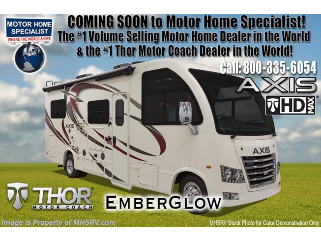 New 2018 Thor Motor Coach Axis 24.1 RUV for Sale @ MHSRV.com W/2 Beds & IFS available in Alvarado, Texas