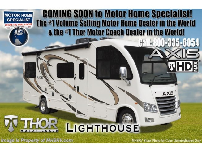 New 2018 Thor Motor Coach Axis 25.4 RUV for Sale at MHSRV W/OH Loft, IFS, 15K A/C available in Alvarado, Texas