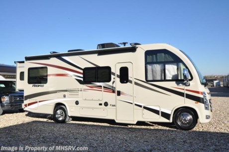 12-10-18 &lt;a href=&quot;http://www.mhsrv.com/thor-motor-coach/&quot;&gt;&lt;img src=&quot;http://www.mhsrv.com/images/sold-thor.jpg&quot; width=&quot;383&quot; height=&quot;141&quot; border=&quot;0&quot;&gt;&lt;/a&gt;  
MSRP $112,433. Thor Motor Coach has done it again with the world&#39;s first RUV! (Recreational Utility Vehicle) Check out the New 2018 Thor Motor Coach Vegas RUV Model 25.2 with slide-out room. The Vegas combines Style, Function, Affordability &amp; Innovation like no other RV available in the industry today! It is powered by a Ford Triton V-10 engine and is approximately 26 feet 6 inches in length. Taking superior drivability even one step further, the Vegas will also feature something normally only found in a high-end luxury diesel pusher motor coach... an Independent Front Suspension system! With a style all its own the Vegas will provide superior handling and fuel economy and appeal to couples &amp; family RVers as well. You will also find another full size power drop down loft above the cockpit, spacious living room and even pass-through exterior storage. Optional equipment includes the HD-Max colored sidewalls and holding tanks with heat pads. New features for 2018 include euro-style cabinet doors with soft close hidden hinges, numerous d&#233;cor updates, attic fan with vent cover mad standard, 15K BTU A/C, larger galley windows, 2 burner gas cooktop, below counter convection microwave, stainless steel galley sink, bathroom vanity heights raised, LED accent lighting throughout, roller shades, new front cap, armless awning, LED running lights and many more. You will also be pleased to find a host of feature appointments that include tinted and frameless windows, power patio awning with LED lights, living room TV, LED ceiling lights, Onan generator, water heater, power and heated mirrors with integrated side-view cameras, back-up camera, 8,000 lb. trailer hitch, spacious cockpit design with unparalleled visibility as well as a fold out map/laptop table and an additional cab table that can easily be stored when traveling.  For more complete details on this unit and our entire inventory including brochures, window sticker, videos, photos, reviews &amp; testimonials as well as additional information about Motor Home Specialist and our manufacturers please visit us at MHSRV.com or call 800-335-6054. At Motor Home Specialist, we DO NOT charge any prep or orientation fees like you will find at other dealerships. All sale prices include a 200-point inspection, interior &amp; exterior wash, detail service and a fully automated high-pressure rain booth test and coach wash that is a standout service unlike that of any other in the industry. You will also receive a thorough coach orientation with an MHSRV technician, an RV Starter&#39;s kit, a night stay in our delivery park featuring landscaped and covered pads with full hook-ups and much more! Read Thousands upon Thousands of 5-Star Reviews at MHSRV.com and See What They Had to Say About Their Experience at Motor Home Specialist. WHY PAY MORE?... WHY SETTLE FOR LESS?