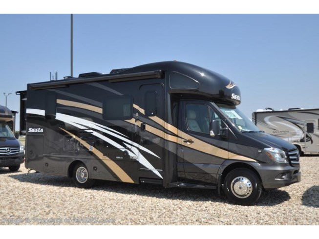 New 2018 Thor Motor Coach Four Winds Siesta Sprinter 24SR RV for Sale @ MHSRV W/Summit Pkg & Dsl Gen available in Alvarado, Texas