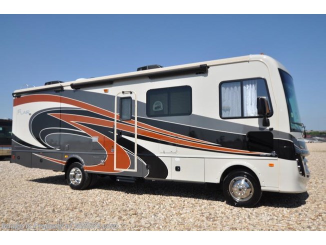 New 2018 Fleetwood Flair LXE 30U RV for Sale at MHSRV W/King, 2 A/C, Sat available in Alvarado, Texas