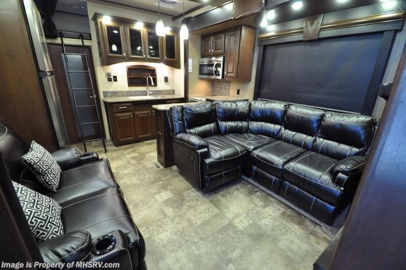 2016 Dutchmen Voltage 3970 toy hauler with 3 slides