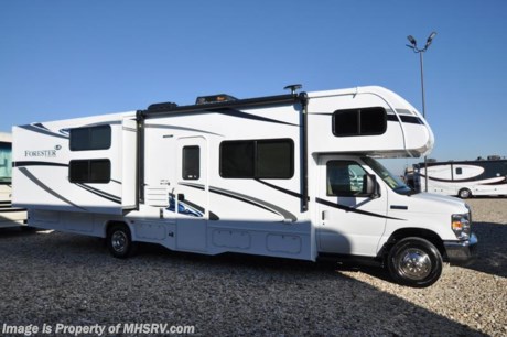  
MSRP $101,431. New 2018 Forest River Forester Class C RV Model 3251DS measures features bunk beds that convert to a sofa, 2 slides, cabover loft Ford E-450 chassis and a Ford 6.8L engine. This amazing class C RV features the LE Premier Package which includes a backup camera with monitor, fiberglass front cap, in-dash premium sound system, cab over safety net and a spare tire. Additional options include an upgraded 15.0K BTU A/C with heat pump, aluminum running boards, automatic leveling jacks and the Arctic Package. The Forester LE RV has an incredible list of standard features including a fiberglass roof, ducted A/C, Rotocast storage, integrated entry step, microwave, range &amp; oven, 7’ interior living height, gelcoat sidewalls, 7.5K lb. hitch, 2” sidewalls, power awning with LED light strip and a roof ladder. For more complete details on this unit and our entire inventory including brochures, window sticker, videos, photos, reviews &amp; testimonials as well as additional information about Motor Home Specialist and our manufacturers please visit us at MHSRV.com or call 800-335-6054. At Motor Home Specialist, we DO NOT charge any prep or orientation fees like you will find at other dealerships. All sale prices include a 200-point inspection, interior &amp; exterior wash, detail service and a fully automated high-pressure rain booth test and coach wash that is a standout service unlike that of any other in the industry. You will also receive a thorough coach orientation with an MHSRV technician, an RV Starter&#39;s kit, a night stay in our delivery park featuring landscaped and covered pads with full hook-ups and much more! Read Thousands upon Thousands of 5-Star Reviews at MHSRV.com and See What They Had to Say About Their Experience at Motor Home Specialist. WHY PAY MORE?... WHY SETTLE FOR LESS?