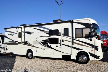 sold 9/13/18  MSRP $130,779. New 2018 Forest River FR3 Model 30DS. This RV measures approximately 31 feet 10 inches in length and features 2 slide outs and a king size bed. The FR3 crossover motorhome combines the best features, family friendly livability and affordability of an easy to drive Class C motorhome with the space, convenience and styling of a Class A motorhome. Additional options include the X-Package featuring an 18 cu. ft. gas &amp; electric refrigerator, 50 amp service, 5.5KW Onan generator and second A/C. A few of the standard features the beautiful FR3 boats include &quot;SUPER STORAGE&quot; rear pass-thru cargo compartment, slide room topper awnings, power patio awning with LED light strip, power entry step, 4 point hydraulic leveling jacks, beautiful cherry cabinetry, radius interior ceiling, night shade window treatment, LED lighting throughout unit and 3 burner cook top with oven and flush mount stove cover. For more complete details on this unit and our entire inventory including brochures, window sticker, videos, photos, reviews &amp; testimonials as well as additional information about Motor Home Specialist and our manufacturers please visit us at MHSRV.com or call 800-335-6054. At Motor Home Specialist, we DO NOT charge any prep or orientation fees like you will find at other dealerships. All sale prices include a 200-point inspection, interior &amp; exterior wash, detail service and a fully automated high-pressure rain booth test and coach wash that is a standout service unlike that of any other in the industry. You will also receive a thorough coach orientation with an MHSRV technician, an RV Starter&#39;s kit, a night stay in our delivery park featuring landscaped and covered pads with full hook-ups and much more! Read Thousands upon Thousands of 5-Star Reviews at MHSRV.com and See What They Had to Say About Their Experience at Motor Home Specialist. WHY PAY MORE?... WHY SETTLE FOR LESS?