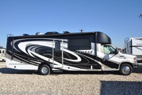 /TX 11-21-18 
MSRP $139,613. New 2018 Coachmen Concord 300TS Banner Edition with 3 slide-out rooms is approximately 31 feet 3 inches in length and includes both the Concord Premier &amp; Luxury package which features Azdel Composite Sidewall Construction, High-Gloss Color Infused Fiberglass Sidewalls, Molded Fiberglass &quot;Zero-Overhang&quot; Front Cap w/ LED Accent Lights, Molded Fiberglass Rear Cap, Tinted Windows, Stainless Steel Wheel Inserts, Fiberglass Running Boards and Fender Skirts, Heated And Remote Exterior Mirrors, Power Entry Step, Slide Out Awnings, Solar Panel Connection Port, Power Patio Awning w/ Vinyl Weather Guard, LED Patio Light Strip, LED Exterior Tail &amp; Running Lights, 7,500lb. (E450) or 5,000lb. (Chevy 4500) Towing Hitch w/ 7-Way Plug, LED Interior Lighting, Wood Grain Dash Applique, AM/FM/CD Touch Screen Dash Radio &amp; Back Up Camera w/ Bluetooth, Recessed 3 Burner Cooktop w/ Glass Cover &amp; Under-Mount Convection Microwave Oven, Solid Surface Countertops, Roller Bearing Drawer Glides, Upgraded Vinyl Flooring, Hardwood Cabinet Doors &amp; Drawers, Ultra Leather Seating, Soft Touch Vinyl Ceiling, 12x24 LED Pan Light in Living Room, Glass Shower Door, Even-Cool A/C Ducting System, Day-Night Shades, Upgraded Serta Mattress, Bed Area 110V CPAP Ready &amp; 12V/USB Charging Station, 50 Gallon Fresh Water Tank, Water Works Panel w/ Black Tank Flush, Jack Wing TV Antenna, Onan 4.0KW Generator, Front Entertainment Center w/ 32&quot; TV/DVD Player &amp; Sound Bar, Air Assist Rear Suspension, Emergency Start Switch, Bedroom TV Pre-wire, Pop-Up Power Tower, Ext Shower, Upgraded Faucets &amp; Shower Head, Rear Trunk Light, Spare Tire, Travel Easy Roadside Assistance and more. Additional options include the beautiful full body paint exterior, aluminum rims, bedroom TV, cockpit table, hydraulic leveling jacks, removable carpet, satellite, driver &amp; passenger swivel seats and an exterior windshield cover. For more complete details on this unit and our entire inventory including brochures, window sticker, videos, photos, reviews &amp; testimonials as well as additional information about Motor Home Specialist and our manufacturers please visit us at MHSRV.com or call 800-335-6054. At Motor Home Specialist, we DO NOT charge any prep or orientation fees like you will find at other dealerships. All sale prices include a 200-point inspection, interior &amp; exterior wash, detail service and a fully automated high-pressure rain booth test and coach wash that is a standout service unlike that of any other in the industry. You will also receive a thorough coach orientation with an MHSRV technician, an RV Starter&#39;s kit, a night stay in our delivery park featuring landscaped and covered pads with full hook-ups and much more! Read Thousands upon Thousands of 5-Star Reviews at MHSRV.com and See What They Had to Say About Their Experience at Motor Home Specialist. WHY PAY MORE?... WHY SETTLE FOR LESS?