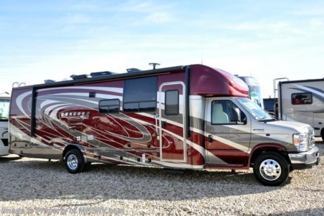 3-16-18 &lt;a href=&quot;http://www.mhsrv.com/coachmen-rv/&quot;&gt;&lt;img src=&quot;http://www.mhsrv.com/images/sold-coachmen.jpg&quot; width=&quot;383&quot; height=&quot;141&quot; border=&quot;0&quot;&gt;&lt;/a&gt; 
MSRP $138,704. New 2018 Coachmen Concord 300DS Banner Edition with 2 slide-out rooms is approximately 32 feet 9 inches in length and includes both the Concord Premier &amp; Luxury package which features Azdel Composite Sidewall Construction, High-Gloss Color Infused Fiberglass Sidewalls, Molded Fiberglass &quot;Zero-Overhang&quot; Front Cap w/ LED Accent Lights, Molded Fiberglass Rear Cap, Tinted Windows, Stainless Steel Wheel Inserts, Fiberglass Running Boards and Fender Skirts, Heated And Remote Exterior Mirrors, Power Entry Step, Slide Out Awnings, Solar Panel Connection Port, Power Patio Awning w/ Vinyl Weather Guard, LED Patio Light Strip, LED Exterior Tail &amp; Running Lights, 7,500lb. (E450) or 5,000lb. (Chevy 4500) Towing Hitch w/ 7-Way Plug, LED Interior Lighting, Wood Grain Dash Applique, AM/FM/CD Touch Screen Dash Radio &amp; Back Up Camera w/ Bluetooth, Recessed 3 Burner Cooktop w/ Glass Cover &amp; Under-Mount Convection Microwave Oven, Solid Surface Countertops, Roller Bearing Drawer Glides, Upgraded Vinyl Flooring, Hardwood Cabinet Doors &amp; Drawers, Ultra Leather Seating, Soft Touch Vinyl Ceiling, 12x24 LED Pan Light in Living Room, Glass Shower Door, Even-Cool A/C Ducting System, Day-Night Shades, Upgraded Serta Mattress, Bed Area 110V CPAP Ready &amp; 12V/USB Charging Station, 50 Gallon Fresh Water Tank, Water Works Panel w/ Black Tank Flush, Jack Wing TV Antenna, Onan 4.0KW Generator, Front Entertainment Center w/ 32&quot; TV/DVD Player &amp; Sound Bar, Air Assist Rear Suspension, Emergency Start Switch, Bedroom TV Pre-wire, Pop-Up Power Tower, Ext Shower, Upgraded Faucets &amp; Shower Head, Rear Trunk Light, Spare Tire, Travel Easy Roadside Assistance and more. Additional options include the beautiful full body paint exterior, fireplace, aluminum rims, bedroom TV, cockpit table, hydraulic leveling jacks, removable carpet, satellite, driver &amp; passenger swivel seats and an exterior windshield cover. For more complete details on this unit and our entire inventory including brochures, window sticker, videos, photos, reviews &amp; testimonials as well as additional information about Motor Home Specialist and our manufacturers please visit us at MHSRV.com or call 800-335-6054. At Motor Home Specialist, we DO NOT charge any prep or orientation fees like you will find at other dealerships. All sale prices include a 200-point inspection, interior &amp; exterior wash, detail service and a fully automated high-pressure rain booth test and coach wash that is a standout service unlike that of any other in the industry. You will also receive a thorough coach orientation with an MHSRV technician, an RV Starter&#39;s kit, a night stay in our delivery park featuring landscaped and covered pads with full hook-ups and much more! Read Thousands upon Thousands of 5-Star Reviews at MHSRV.com and See What They Had to Say About Their Experience at Motor Home Specialist. WHY PAY MORE?... WHY SETTLE FOR LESS?
