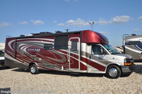 8-27-18 &lt;a href=&quot;http://www.mhsrv.com/coachmen-rv/&quot;&gt;&lt;img src=&quot;http://www.mhsrv.com/images/sold-coachmen.jpg&quot; width=&quot;383&quot; height=&quot;141&quot; border=&quot;0&quot;&gt;&lt;/a&gt;  
MSRP $134,247. New 2018 Coachmen Concord 300DS Banner Edition with 2 slide-out rooms is approximately 33 feet 3 inches in length and includes both the Banner Edition &amp; Luxury package which features LED interior &amp; exterior lighting, Onan generator, TV &amp; DVD player, Air Assist suspension, wood grain dash applique, back up camera with monitor, power awning, solar ready, power tower, heated &amp; remote exterior mirrors, hitch, spare tire, exterior entertainment center, dual batteries, side view cameras, 15K BTU A/C with heat pump, heated tanks and more. Additional options include the Ultra Leather option, bedroom TV &amp; DVD player, GPS, King tailgater automatic satellite system, removable coach carpet, driver &amp; passenger swivel seat, bedroom power vent, fireplace, exterior windshield cover, hydraulic leveling jacks and aluminum rims. The Coachmen Concord also has an incredible list of standard features that set this RV apart from any other in its class including a spare tire, rear ladder, black water tank flush, 3-burner range, refrigerator, day/night shades, dual safety airbags, power windows, power locks, glass door shower, skylight, living room vent and much more. For more complete details on this unit and our entire inventory including brochures, window sticker, videos, photos, reviews &amp; testimonials as well as additional information about Motor Home Specialist and our manufacturers please visit us at MHSRV.com or call 800-335-6054. At Motor Home Specialist, we DO NOT charge any prep or orientation fees like you will find at other dealerships. All sale prices include a 200-point inspection, interior &amp; exterior wash, detail service and a fully automated high-pressure rain booth test and coach wash that is a standout service unlike that of any other in the industry. You will also receive a thorough coach orientation with an MHSRV technician, an RV Starter&#39;s kit, a night stay in our delivery park featuring landscaped and covered pads with full hook-ups and much more! Read Thousands upon Thousands of 5-Star Reviews at MHSRV.com and See What They Had to Say About Their Experience at Motor Home Specialist. WHY PAY MORE?... WHY SETTLE FOR LESS?
