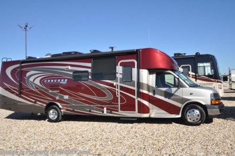 9-13-18 &lt;a href=&quot;http://www.mhsrv.com/coachmen-rv/&quot;&gt;&lt;img src=&quot;http://www.mhsrv.com/images/sold-coachmen.jpg&quot; width=&quot;383&quot; height=&quot;141&quot; border=&quot;0&quot;&gt;&lt;/a&gt;  
MSRP $134,970. New 2018 Coachmen Concord 300DS Banner Edition with 2 slide-out rooms is approximately 33 feet 3 inches in length and includes both the Banner Edition &amp; Luxury package which features LED interior &amp; exterior lighting, Onan generator, TV &amp; DVD player, Air Assist suspension, wood grain dash applique, back up camera with monitor, power awning, solar ready, power tower, heated &amp; remote exterior mirrors, hitch, spare tire, exterior entertainment center, dual batteries, side view cameras, 15K BTU A/C with heat pump, heated tanks and more. Additional options include dual recliners, Ultra Leather option, bedroom TV &amp; DVD player, GPS, King tailgater automatic satellite system, removable coach carpet, driver &amp; passenger swivel seat, bedroom power vent, fireplace, exterior windshield cover, hydraulic leveling jacks and aluminum rims. The Coachmen Concord also has an incredible list of standard features that set this RV apart from any other in its class including a spare tire, rear ladder, black water tank flush, 3-burner range, refrigerator, day/night shades, dual safety airbags, power windows, power locks, glass door shower, skylight, living room vent and much more. For more complete details on this unit and our entire inventory including brochures, window sticker, videos, photos, reviews &amp; testimonials as well as additional information about Motor Home Specialist and our manufacturers please visit us at MHSRV.com or call 800-335-6054. At Motor Home Specialist, we DO NOT charge any prep or orientation fees like you will find at other dealerships. All sale prices include a 200-point inspection, interior &amp; exterior wash, detail service and a fully automated high-pressure rain booth test and coach wash that is a standout service unlike that of any other in the industry. You will also receive a thorough coach orientation with an MHSRV technician, an RV Starter&#39;s kit, a night stay in our delivery park featuring landscaped and covered pads with full hook-ups and much more! Read Thousands upon Thousands of 5-Star Reviews at MHSRV.com and See What They Had to Say About Their Experience at Motor Home Specialist. WHY PAY MORE?... WHY SETTLE FOR LESS?