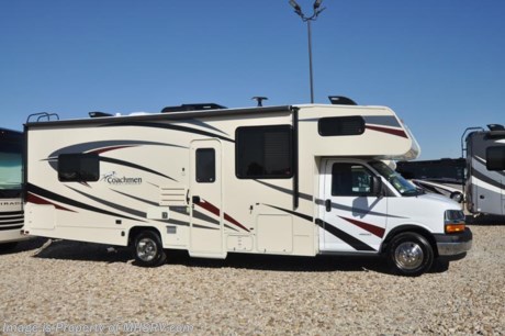 1-22-18 &lt;a href=&quot;http://www.mhsrv.com/coachmen-rv/&quot;&gt;&lt;img src=&quot;http://www.mhsrv.com/images/sold-coachmen.jpg&quot; width=&quot;383&quot; height=&quot;141&quot; border=&quot;0&quot;&gt;&lt;/a&gt; 
MSRP $84,935. New 2017 Coachmen Freelander Model 27QB. This Class C RV measures approximately 30 feet in length and features a sofa and dinette. This beautiful class C RV includes Coachmen&#39;s Lead Dog Package featuring tinted windows, 3 burner range with oven, stainless steel wheel inserts, back-up camera, power awning, LED exterior &amp; interior lighting, solar ready, rear ladder, 50 gallon freshwater tank, glass door shower, Onan generator, roller bearing drawer glides, Azdel Composite sidewall, Thermo-foil counter-tops and Travel Easy roadside assistance. Additional options include an exterior privacy windshield cover, spare tire, heated tanks, child safety net, upgraded A/C, power vent, exterior entertainment center and a coach TV. For more complete details on this unit and our entire inventory including brochures, window sticker, videos, photos, reviews &amp; testimonials as well as additional information about Motor Home Specialist and our manufacturers please visit us at MHSRV.com or call 800-335-6054. At Motor Home Specialist, we DO NOT charge any prep or orientation fees like you will find at other dealerships. All sale prices include a 200-point inspection, interior &amp; exterior wash, detail service and a fully automated high-pressure rain booth test and coach wash that is a standout service unlike that of any other in the industry. You will also receive a thorough coach orientation with an MHSRV technician, an RV Starter&#39;s kit, a night stay in our delivery park featuring landscaped and covered pads with full hook-ups and much more! Read Thousands upon Thousands of 5-Star Reviews at MHSRV.com and See What They Had to Say About Their Experience at Motor Home Specialist. WHY PAY MORE?... WHY SETTLE FOR LESS?