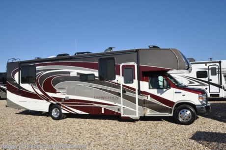 5-11-18 &lt;a href=&quot;http://www.mhsrv.com/coachmen-rv/&quot;&gt;&lt;img src=&quot;http://www.mhsrv.com/images/sold-coachmen.jpg&quot; width=&quot;383&quot; height=&quot;141&quot; border=&quot;0&quot;&gt;&lt;/a&gt;    
MSRP $124,321. New 2018 Coachmen Leprechaun Model 319MB. This Luxury Class C RV measures approximately 32 feet 11 inches in length and is powered by a Ford Triton V-10 engine and E-450 Super Duty chassis. This beautiful RV includes the Leprechaun Banner Edition which features tinted windows, rear ladder, upgraded sofa, child safety net and ladder (N/A with front entertainment center), Bluetooth AM/FM/CD monitoring &amp; back up camera, power awning, LED exterior &amp; interior lighting, pop-up power tower, 50 gallon fresh water tank, 5K lb. hitch &amp; wire, slide out awning, glass shower door, Onan generator, 80&quot; long bed, night shades, roller bearing drawer glides, Travel Easy Roadside Assistance &amp; Azdel composite sidewalls. Additional options include the beautiful full body paint, dual pane windows, heated tank pads, tank gate valve, aluminum wheels, hydraulic leveling jacks, back up camera &amp; monitor, large LED TV on lift, TV/DVD in the bedroom, exterior entertainment center, King Tailgater satellite system, driver swivel seat, passenger swivel seat, cockpit folding table, electric fireplace, molded front cap, air assist system, upgraded A/C with heat pump, exterior windshield cover, spare tire as well as an exterior camp table, sink and refrigerator. This amazing class C also features the Leprechaun Luxury package that includes side view cameras, driver &amp; passenger leatherette seat covers, heated &amp; remote mirrors, convection microwave, wood grain dash applique, upgraded Mattress, 6 gallon gas/electric water heater, dual coach batteries, cab-over &amp; bedroom power vent fan and heated tank pads. For more complete details on this unit and our entire inventory including brochures, window sticker, videos, photos, reviews &amp; testimonials as well as additional information about Motor Home Specialist and our manufacturers please visit us at MHSRV.com or call 800-335-6054. At Motor Home Specialist, we DO NOT charge any prep or orientation fees like you will find at other dealerships. All sale prices include a 200-point inspection, interior &amp; exterior wash, detail service and a fully automated high-pressure rain booth test and coach wash that is a standout service unlike that of any other in the industry. You will also receive a thorough coach orientation with an MHSRV technician, an RV Starter&#39;s kit, a night stay in our delivery park featuring landscaped and covered pads with full hook-ups and much more! Read Thousands upon Thousands of 5-Star Reviews at MHSRV.com and See What They Had to Say About Their Experience at Motor Home Specialist. WHY PAY MORE?... WHY SETTLE FOR LESS?