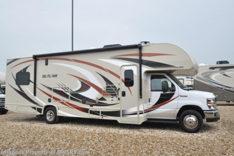/WA &lt;a href=&quot;http://www.mhsrv.com/thor-motor-coach/&quot;&gt;&lt;img src=&quot;http://www.mhsrv.com/images/sold-thor.jpg&quot; width=&quot;383&quot; height=&quot;141&quot; border=&quot;0&quot; /&gt;&lt;/a&gt;  MSRP $117,893. New 2018 Thor Motor Coach Outlaw Toy Hauler model 29H measures 30 feet 9 inches in length with slide-out, Ford E-450 chassis, 6.8L V-10 engine with 305 HP and 420 lb. ft torque, 8,000K lb. hitch and a garage door that converts to an outside patio deck. Optional equipment includes the beautiful HD-Max exterior as well as a child safety net. New additions for 2018 include a tankless water heater, 2 opposing sofas in the garage, holding tanks with heat pads, attic fan, bug screen curtain in the garage, lighted battery disconnect switch, large kitchen sink, metal protective surface above the cooktop with light, recessed cooktop with glass cover, kitchen pop-up outlet, bathroom vanity heights raised, Winegard Rayar antenna, baggage doors with new locks &amp; keys, solar wiring prep, exterior lights on all storage compartments and much more.  Options include the HD-Max exterior and the child safety net. The Outlaw toy hauler RV has an incredible list of standard features such as the beautiful wood &amp; interior decor, exterior TV, fully automatic leveling jacks, large swivel TV with DVD player in the cab over bunk area, power patio awning, exterior shower, heated exterior mirrors, 3 camera monitoring system, valve stem extenders, 3 burner range, convection microwave, flat panel TV in the garage, Onan generator, water heater and much more. For more complete details on this unit and our entire inventory including brochures, window sticker, videos, photos, reviews &amp; testimonials as well as additional information about Motor Home Specialist and our manufacturers please visit us at MHSRV.com or call 800-335-6054. At Motor Home Specialist, we DO NOT charge any prep or orientation fees like you will find at other dealerships. All sale prices include a 200-point inspection, interior &amp; exterior wash, detail service and a fully automated high-pressure rain booth test and coach wash that is a standout service unlike that of any other in the industry. You will also receive a thorough coach orientation with an MHSRV technician, an RV Starter&#39;s kit, a night stay in our delivery park featuring landscaped and covered pads with full hook-ups and much more! Read Thousands upon Thousands of 5-Star Reviews at MHSRV.com and See What They Had to Say About Their Experience at Motor Home Specialist. WHY PAY MORE?... WHY SETTLE FOR LESS?