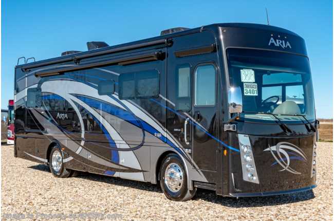2019 Thor Motor Coach Aria 3401 Luxury RV for Sale W/360HP, King Bed, W/D