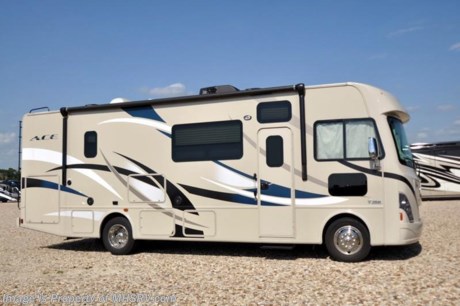 /TX 10-17-17 &lt;a href=&quot;http://www.mhsrv.com/thor-motor-coach/&quot;&gt;&lt;img src=&quot;http://www.mhsrv.com/images/sold-thor.jpg&quot; width=&quot;383&quot; height=&quot;141&quot; border=&quot;0&quot; /&gt;&lt;/a&gt;    Used Thor Motor Coach RV for Sale- 2017 Thor Motor Coach A.C.E. 29.3 with slide and 13,530 miles. This RV is approximately 29 feet 6 inches in length and features a Ford V10 engine, Ford chassis, power mirrors with heat, 4KW Onan generator, power patio awning, slide-out room topper, electric &amp; gas water heater, power steps, wheel simulators, exterior grill, black tank rinsing system, exterior shower, automatic hydraulic leveling system, 3 camera monitoring system, exterior entertainment center, inverter, booth converts to sleeper, black-out shades, microwave, 3 burner range with oven, glass door shower, drop down loft over cab, 3 flat panel TV&#39;s, ducted roof A/C and much more. For additional information and photos please visit Motor Home Specialist at www.MHSRV.com or call 800-335-6054.