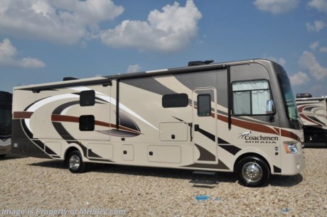 9-11-17 &lt;a href=&quot;http://www.mhsrv.com/coachmen-rv/&quot;&gt;&lt;img src=&quot;http://www.mhsrv.com/images/sold-coachmen.jpg&quot; width=&quot;383&quot; height=&quot;141&quot; border=&quot;0&quot; /&gt;&lt;/a&gt;  MSRP $148,591 New 2018 Coachmen Mirada Model 35BH Bunk House. This RV measures approximately 36 feet 10 inches in length and features a bath &amp; 1/2, bunk beds that convert to wardrobe, hardwood cabinet doors and solid surface kitchen counter top. Additional options include exterior entertainment center, 32&quot; LCD galley overhead TV, dual 15K BTU A/Cs with heat pumps, power drop down loft, Stainless Steel Appliance Package and Travel Easy Roadside Assistance. A few standard features that help to set the Mirada apart include reclining/swivel pilot seats, solar privacy shades throughout, power windshield shade, flush mounted 3 burner range with oven, tile backsplash, glass door shower, Onan generator, automatic transfer switch for easy set-up, pass-thru storage, 3 camera monitoring system, automatic leveling jacks and much more. For more complete details on this unit including brochures, window sticker, videos, photos, reviews &amp; testimonials as well as additional information about Motor Home Specialist and our manufacturers please visit us at MHSRV.com or call 800-335-6054. At Motor Home Specialist we DO NOT charge any prep or orientation fees like you will find at other dealerships. All sale prices include a 200 point inspection, interior &amp; exterior wash, detail service and the only dealer performed and fully automated high pressure rain booth test in the industry. You will also receive a thorough coach orientation with an MHSRV technician, an RV Starter&#39;s kit, a night stay in our delivery park featuring landscaped and covered pads with full hook-ups and much more! Read Thousands of Testimonials at MHSRV.com and See What They Had to Say About Their Experience at Motor Home Specialist. WHY PAY MORE?... WHY SETTLE FOR LESS?