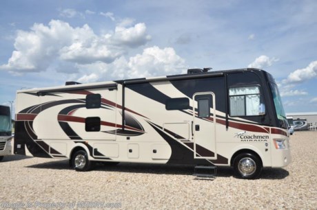 12-18-17 &lt;a href=&quot;http://www.mhsrv.com/coachmen-rv/&quot;&gt;&lt;img src=&quot;http://www.mhsrv.com/images/sold-coachmen.jpg&quot; width=&quot;383&quot; height=&quot;141&quot; border=&quot;0&quot; /&gt;&lt;/a&gt;   MSRP $148,591 New 2018 Coachmen Mirada Model 35BH Bunk House. This RV measures approximately 36 feet 10 inches in length and features a bath &amp; 1/2, bunk beds that convert to wardrobe, hardwood cabinet doors and solid surface kitchen counter top. Additional options include exterior entertainment center, 32&quot; LCD galley overhead TV, dual 15K BTU A/Cs with heat pumps, power drop down loft, Stainless Steel Appliance Package and Travel Easy Roadside Assistance. A few standard features that help to set the Mirada apart include reclining/swivel pilot seats, solar privacy shades throughout, power windshield shade, flush mounted 3 burner range with oven, tile backsplash, glass door shower, Onan generator, automatic transfer switch for easy set-up, pass-thru storage, 3 camera monitoring system, automatic leveling jacks and much more. For more complete details on this unit and our entire inventory including brochures, window sticker, videos, photos, reviews &amp; testimonials as well as additional information about Motor Home Specialist and our manufacturers please visit us at MHSRV.com or call 800-335-6054. At Motor Home Specialist, we DO NOT charge any prep or orientation fees like you will find at other dealerships. All sale prices include a 200-point inspection, interior &amp; exterior wash, detail service and a fully automated high-pressure rain booth test and coach wash that is a standout service unlike that of any other in the industry. You will also receive a thorough coach orientation with an MHSRV technician, an RV Starter&#39;s kit, a night stay in our delivery park featuring landscaped and covered pads with full hook-ups and much more! Read Thousands upon Thousands of 5-Star Reviews at MHSRV.com and See What They Had to Say About Their Experience at Motor Home Specialist. WHY PAY MORE?... WHY SETTLE FOR LESS?