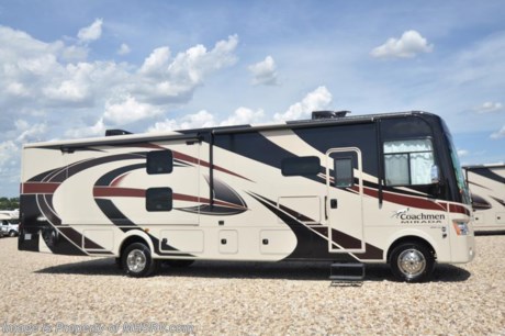   MSRP $148,591 New 2018 Coachmen Mirada Model 35BH Bunk House. This RV measures approximately 36 feet 10 inches in length and features a bath &amp; 1/2, bunk beds that convert to wardrobe, hardwood cabinet doors and solid surface kitchen counter top. Additional options include exterior entertainment center, 32&quot; LCD galley overhead TV, dual 15K BTU A/Cs with heat pumps, power drop down loft, Stainless Steel Appliance Package and Travel Easy Roadside Assistance. A few standard features that help to set the Mirada apart include reclining/swivel pilot seats, solar privacy shades throughout, power windshield shade, flush mounted 3 burner range with oven, tile backsplash, glass door shower, Onan generator, automatic transfer switch for easy set-up, pass-thru storage, 3 camera monitoring system, automatic leveling jacks and much more. For more complete details on this unit and our entire inventory including brochures, window sticker, videos, photos, reviews &amp; testimonials as well as additional information about Motor Home Specialist and our manufacturers please visit us at MHSRV.com or call 800-335-6054. At Motor Home Specialist, we DO NOT charge any prep or orientation fees like you will find at other dealerships. All sale prices include a 200-point inspection, interior &amp; exterior wash, detail service and a fully automated high-pressure rain booth test and coach wash that is a standout service unlike that of any other in the industry. You will also receive a thorough coach orientation with an MHSRV technician, an RV Starter&#39;s kit, a night stay in our delivery park featuring landscaped and covered pads with full hook-ups and much more! Read Thousands upon Thousands of 5-Star Reviews at MHSRV.com and See What They Had to Say About Their Experience at Motor Home Specialist. WHY PAY MORE?... WHY SETTLE FOR LESS? 