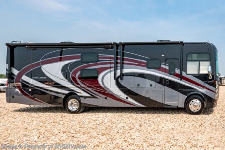 11-12-18 &lt;a href=&quot;http://www.mhsrv.com/thor-motor-coach/&quot;&gt;&lt;img src=&quot;http://www.mhsrv.com/images/sold-thor.jpg&quot; width=&quot;383&quot; height=&quot;141&quot; border=&quot;0&quot;&gt;&lt;/a&gt;   MSRP $200,925. The 2019 Thor Motor Coach Challenger 37TB luxury bath &amp; 1/2 bunk model RV measures approximately 38 feet 3 inch in length and features (3) slide-out rooms, king size Tilt-A-View bed, fireplace, frameless dual pane windows, LED lighting, beautiful decor, residential refrigerator, inverter and bedroom TV. New features for 2019 include updated d&#233;cor packages, Wi-Fi extender solar charge controller, clear front mask paint protection, 360 Siphon Vent cap, upgraded exterior entertainment center with a sound bar, battery tray now accommodates both 6V &amp; 12V configurations and a tankless water heater system. The Thor Motor Coach Challenger also features one of the most impressive lists of standard equipment in the RV industry including a Ford Triton V-10 engine, 24-Series ford chassis with aluminum wheels, fully automatic hydraulic leveling system, all tile backsplash, electric overhead Hide-Away loft, electric patio awning with LED lighting, side hinged baggage doors, roller day/night shades, solid surface kitchen counter, dual roof A/C units, 5,500 Onan generator as well as heated and enclosed holding tanks. For more complete details on this unit and our entire inventory including brochures, window sticker, videos, photos, reviews &amp; testimonials as well as additional information about Motor Home Specialist and our manufacturers please visit us at MHSRV.com or call 800-335-6054. At Motor Home Specialist, we DO NOT charge any prep or orientation fees like you will find at other dealerships. All sale prices include a 200-point inspection, interior &amp; exterior wash, detail service and a fully automated high-pressure rain booth test and coach wash that is a standout service unlike that of any other in the industry. You will also receive a thorough coach orientation with an MHSRV technician, an RV Starter&#39;s kit, a night stay in our delivery park featuring landscaped and covered pads with full hook-ups and much more! Read Thousands upon Thousands of 5-Star Reviews at MHSRV.com and See What They Had to Say About Their Experience at Motor Home Specialist. WHY PAY MORE?... WHY SETTLE FOR LESS?