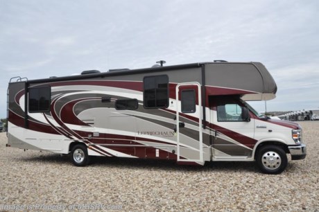 2-5-18 &lt;a href=&quot;http://www.mhsrv.com/coachmen-rv/&quot;&gt;&lt;img src=&quot;http://www.mhsrv.com/images/sold-coachmen.jpg&quot; width=&quot;383&quot; height=&quot;141&quot; border=&quot;0&quot;&gt;&lt;/a&gt; 
MSRP $125,045. New 2018 Coachmen Leprechaun Model 319MB. This Luxury Class C RV measures approximately 32 feet 11 inches in length and is powered by a Ford Triton V-10 engine and E-450 Super Duty chassis. This beautiful RV includes the Leprechaun Banner Edition which features tinted windows, rear ladder, upgraded sofa, child safety net and ladder (N/A with front entertainment center), Bluetooth AM/FM/CD monitoring &amp; back up camera, power awning, LED exterior &amp; interior lighting, pop-up power tower, 50 gallon fresh water tank, 5K lb. hitch &amp; wire, slide out awning, glass shower door, Onan generator, 80&quot; long bed, night shades, roller bearing drawer glides, Travel Easy Roadside Assistance &amp; Azdel composite sidewalls. Additional options include the beautiful full body paint, dual recliners, aluminum wheels, hydraulic leveling jacks, back up camera &amp; monitor, large LED TV on lift, TV/DVD in the bedroom, exterior entertainment center, King Tailgater satellite system, driver swivel seat, passenger swivel seat, cockpit folding table, electric fireplace, molded front cap, air assist system, upgraded A/C with heat pump, exterior windshield cover, spare tire as well as an exterior camp table, sink and refrigerator. This amazing class C also features the Leprechaun Luxury package that includes side view cameras, driver &amp; passenger leatherette seat covers, heated &amp; remote mirrors, convection microwave, wood grain dash applique, upgraded Mattress, 6 gallon gas/electric water heater, dual coach batteries, cab-over &amp; bedroom power vent fan and heated tank pads. For more complete details on this unit and our entire inventory including brochures, window sticker, videos, photos, reviews &amp; testimonials as well as additional information about Motor Home Specialist and our manufacturers please visit us at MHSRV.com or call 800-335-6054. At Motor Home Specialist, we DO NOT charge any prep or orientation fees like you will find at other dealerships. All sale prices include a 200-point inspection, interior &amp; exterior wash, detail service and a fully automated high-pressure rain booth test and coach wash that is a standout service unlike that of any other in the industry. You will also receive a thorough coach orientation with an MHSRV technician, an RV Starter&#39;s kit, a night stay in our delivery park featuring landscaped and covered pads with full hook-ups and much more! Read Thousands upon Thousands of 5-Star Reviews at MHSRV.com and See What They Had to Say About Their Experience at Motor Home Specialist. WHY PAY MORE?... WHY SETTLE FOR LESS?