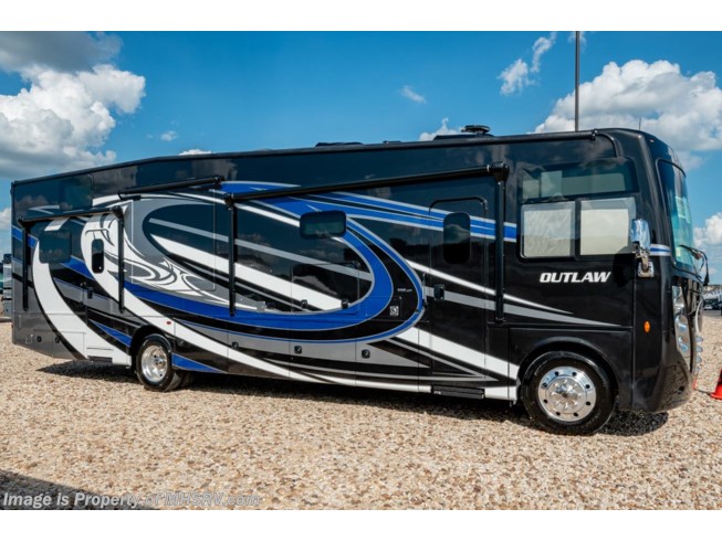 New 2019 Thor Motor Coach Outlaw 37RB Toy Hauler RV for Sale @ MHSRV W/ Garage Sofa available in Alvarado, Texas