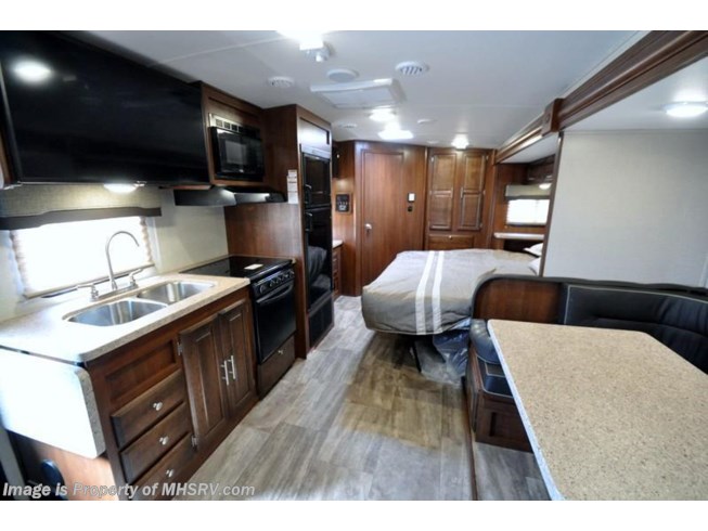 2018 Georgetown 3 Series GT3 24W3 W/Pwr Loft, King Bed, Ext TV, Large Booth! by Forest River from Motor Home Specialist in Alvarado, Texas