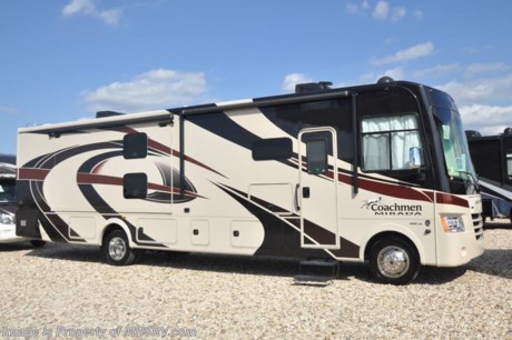  5-11-18 &lt;a href=&quot;http://www.mhsrv.com/coachmen-rv/&quot;&gt;&lt;img src=&quot;http://www.mhsrv.com/images/sold-coachmen.jpg&quot; width=&quot;383&quot; height=&quot;141&quot; border=&quot;0&quot;&gt;&lt;/a&gt;    MSRP $148,591 New 2018 Coachmen Mirada Model 35BH Bunk House. This RV measures approximately 36 feet 10 inches in length and features a bath &amp; 1/2, bunk beds that convert to wardrobe, hardwood cabinet doors and solid surface kitchen counter top. Additional options include exterior entertainment center, 32&quot; LCD galley overhead TV, dual 15K BTU A/Cs with heat pumps, power drop down loft, Stainless Steel Appliance Package and Travel Easy Roadside Assistance. A few standard features that help to set the Mirada apart include reclining/swivel pilot seats, solar privacy shades throughout, power windshield shade, flush mounted 3 burner range with oven, tile backsplash, glass door shower, Onan generator, automatic transfer switch for easy set-up, pass-thru storage, 3 camera monitoring system, automatic leveling jacks and much more. For more complete details on this unit and our entire inventory including brochures, window sticker, videos, photos, reviews &amp; testimonials as well as additional information about Motor Home Specialist and our manufacturers please visit us at MHSRV.com or call 800-335-6054. At Motor Home Specialist, we DO NOT charge any prep or orientation fees like you will find at other dealerships. All sale prices include a 200-point inspection, interior &amp; exterior wash, detail service and a fully automated high-pressure rain booth test and coach wash that is a standout service unlike that of any other in the industry. You will also receive a thorough coach orientation with an MHSRV technician, an RV Starter&#39;s kit, a night stay in our delivery park featuring landscaped and covered pads with full hook-ups and much more! Read Thousands upon Thousands of 5-Star Reviews at MHSRV.com and See What They Had to Say About Their Experience at Motor Home Specialist. WHY PAY MORE?... WHY SETTLE FOR LESS? 