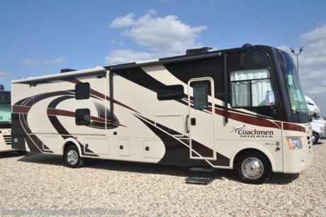 12-11-17 &lt;a href=&quot;http://www.mhsrv.com/coachmen-rv/&quot;&gt;&lt;img src=&quot;http://www.mhsrv.com/images/sold-coachmen.jpg&quot; width=&quot;383&quot; height=&quot;141&quot; border=&quot;0&quot; /&gt;&lt;/a&gt;    MSRP $148,591 New 2018 Coachmen Mirada Model 35BH Bunk House. This RV measures approximately 36 feet 10 inches in length and features a bath &amp; 1/2, bunk beds that convert to wardrobe, hardwood cabinet doors and solid surface kitchen counter top. Additional options include exterior entertainment center, 32&quot; LCD galley overhead TV, dual 15K BTU A/Cs with heat pumps, power drop down loft, Stainless Steel Appliance Package and Travel Easy Roadside Assistance. A few standard features that help to set the Mirada apart include reclining/swivel pilot seats, solar privacy shades throughout, power windshield shade, flush mounted 3 burner range with oven, tile backsplash, glass door shower, Onan generator, automatic transfer switch for easy set-up, pass-thru storage, 3 camera monitoring system, automatic leveling jacks and much more. For more complete details on this unit and our entire inventory including brochures, window sticker, videos, photos, reviews &amp; testimonials as well as additional information about Motor Home Specialist and our manufacturers please visit us at MHSRV.com or call 800-335-6054. At Motor Home Specialist, we DO NOT charge any prep or orientation fees like you will find at other dealerships. All sale prices include a 200-point inspection, interior &amp; exterior wash, detail service and a fully automated high-pressure rain booth test and coach wash that is a standout service unlike that of any other in the industry. You will also receive a thorough coach orientation with an MHSRV technician, an RV Starter&#39;s kit, a night stay in our delivery park featuring landscaped and covered pads with full hook-ups and much more! Read Thousands upon Thousands of 5-Star Reviews at MHSRV.com and See What They Had to Say About Their Experience at Motor Home Specialist. WHY PAY MORE?... WHY SETTLE FOR LESS?