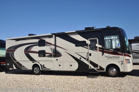 3/30/18 &lt;a href=&quot;http://www.mhsrv.com/coachmen-rv/&quot;&gt;&lt;img src=&quot;http://www.mhsrv.com/images/sold-coachmen.jpg&quot; width=&quot;383&quot; height=&quot;141&quot; border=&quot;0&quot;&gt;&lt;/a&gt;    MSRP $148,591 New 2018 Coachmen Mirada Model 35BH Bunk House. This RV measures approximately 36 feet 10 inches in length and features a bath &amp; 1/2, bunk beds that convert to wardrobe, hardwood cabinet doors and solid surface kitchen counter top. Additional options include exterior entertainment center, 32&quot; LCD galley overhead TV, dual 15K BTU A/Cs with heat pumps, power drop down loft, Stainless Steel Appliance Package and Travel Easy Roadside Assistance. A few standard features that help to set the Mirada apart include reclining/swivel pilot seats, solar privacy shades throughout, power windshield shade, flush mounted 3 burner range with oven, tile backsplash, glass door shower, Onan generator, automatic transfer switch for easy set-up, pass-thru storage, 3 camera monitoring system, automatic leveling jacks and much more. For more complete details on this unit and our entire inventory including brochures, window sticker, videos, photos, reviews &amp; testimonials as well as additional information about Motor Home Specialist and our manufacturers please visit us at MHSRV.com or call 800-335-6054. At Motor Home Specialist, we DO NOT charge any prep or orientation fees like you will find at other dealerships. All sale prices include a 200-point inspection, interior &amp; exterior wash, detail service and a fully automated high-pressure rain booth test and coach wash that is a standout service unlike that of any other in the industry. You will also receive a thorough coach orientation with an MHSRV technician, an RV Starter&#39;s kit, a night stay in our delivery park featuring landscaped and covered pads with full hook-ups and much more! Read Thousands upon Thousands of 5-Star Reviews at MHSRV.com and See What They Had to Say About Their Experience at Motor Home Specialist. WHY PAY MORE?... WHY SETTLE FOR LESS?