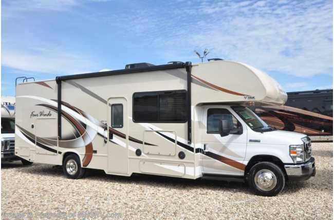 2018 Thor Motor Coach Four Winds 29G Class C RV for Sale W/Ext Kitchen &amp; TV, Jacks