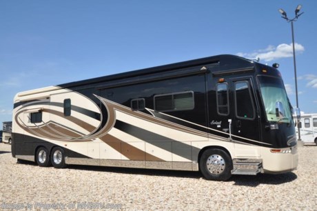 9/11/17 &lt;a href=&quot;http://www.mhsrv.com/other-rvs-for-sale/travel-supreme-rv/&quot;&gt;&lt;img src=&quot;http://www.mhsrv.com/images/sold_travelsupreme.jpg&quot; width=&quot;383&quot; height=&quot;141&quot; border=&quot;0&quot; /&gt;&lt;/a&gt; Used Travel Supreme RV for Sale- 2008 Travel Supreme Select 45SL with 4 slides and 38,933 miles. This all-electric RV is approximately 44 feet 10 inches in length and features a Cummins 500HP engine with side radiator, Spartan raised rail chassis with tag axle, auxiliary brake, tilt/telescoping smart wheel, power visors, power mirrors with heat, 12 CD changer, tire monitoring system, Trip-Tek, power pedals, power step well cover, 12.5KW Onan generator with AGS, power patio and door awning, power window awnings, slide-out room toppers, Hydro-Hot, 50 amp power cord reel, pass-thru storage with side swing baggage doors, 3 full length slide-out cargo trays, aluminum wheels, clear front paint mask, LED running lights, docking lights, keyless entry, water manifold, black tank rinsing system, water filtration system, power water hose reel, exterior shower, gravel shield, air leveling system, automatic hydraulic leveling system, 3 camera monitoring system, exterior entertainment center, dual inverters, heated tile floors, soft touch ceilings, multi-plex lighting, booth converts to sleeper, dual pane windows, day/night shades, Fantastic vent, decorative ceiling features, fireplace, convection microwave, 2 burner electric flat top range, dishwasher, solid surface counter, sink covers, residential fridge, central vacuum, tile accented solid surface shower with glass door and seat, king bed, 4 flat panel TV&#39;s, 3 ducted A/Cs with heat pumps and much more. For additional information and photos please visit Motor Home Specialist at www.MHSRV.com or call 800-335-6054.